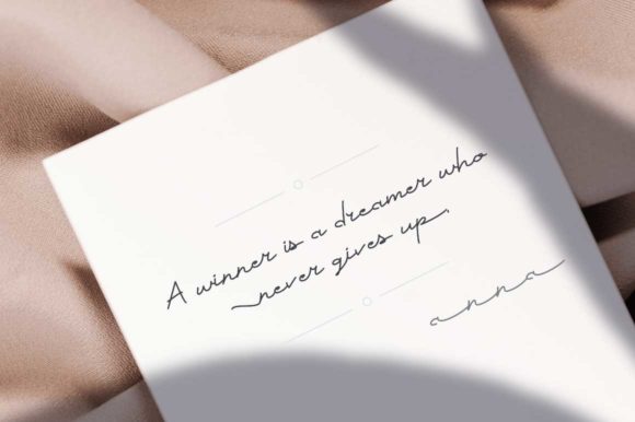 Claudette Signature Font - Preview 2