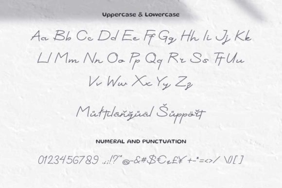 Claudette Signature Font - Preview 5