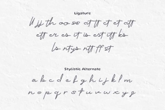 Claudette Signature Font - Preview 6