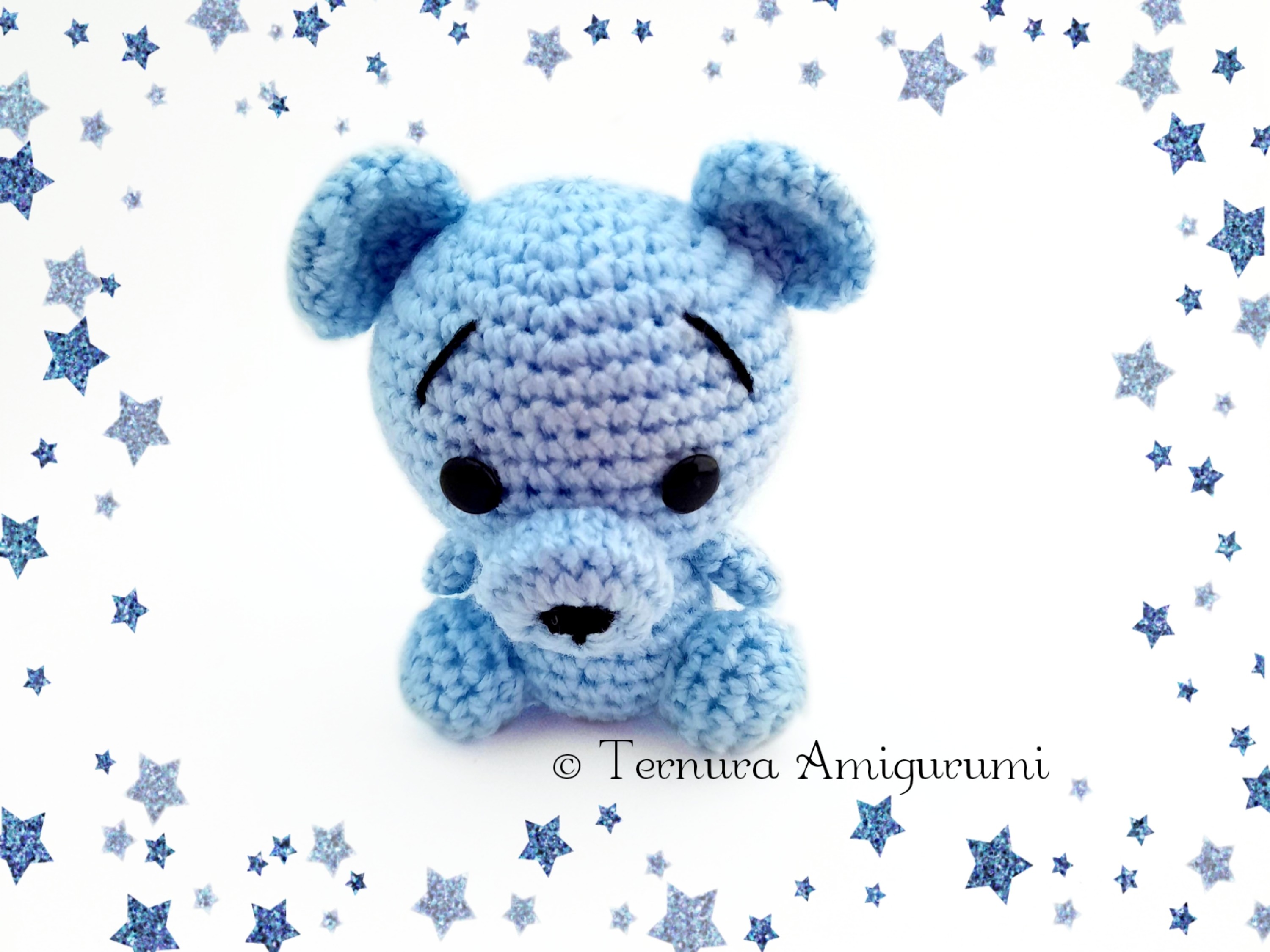 Crochet Pattern Little Bear