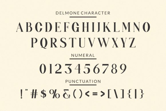 Delmone & Mortalue Font - Preview 6