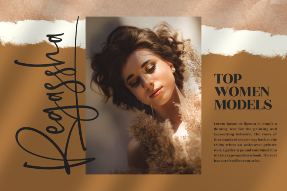 Handwritten Signature Font PNG with transparent background - Preview 5