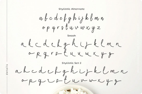 Mandallika Font PNG with transparent background - Preview 6