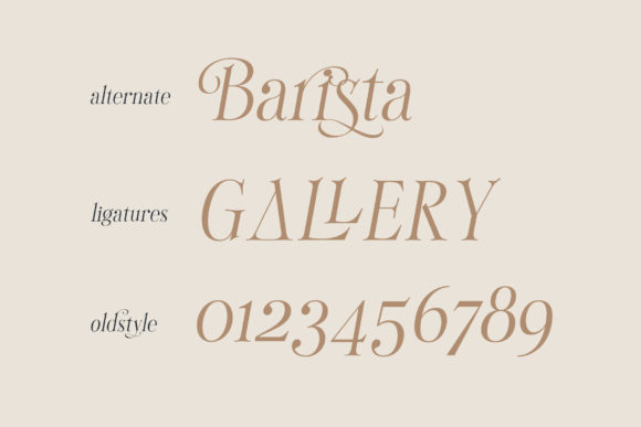Alstera Oblique Font - Preview 3