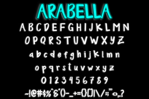 Arabella Font - Preview 1