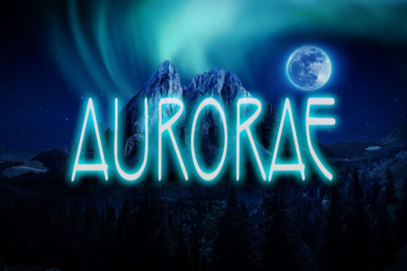 Aurorae Font - Preview 5