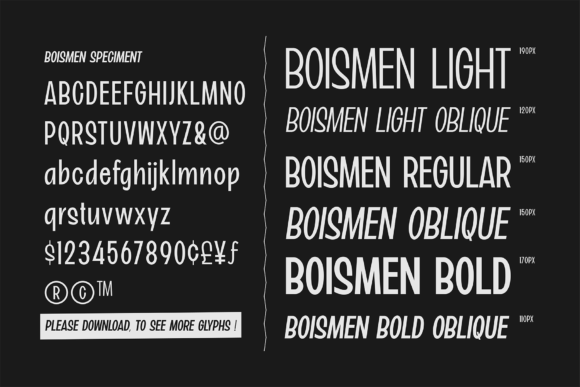 Boismen Font - Preview 5