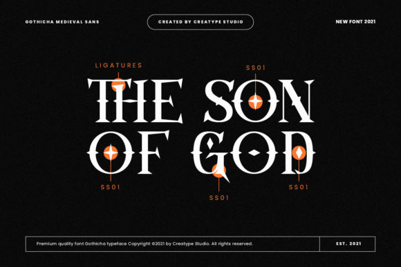 Gothicha Font - Preview 5