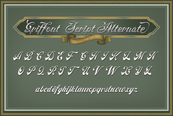 Griffont Font - Preview 3