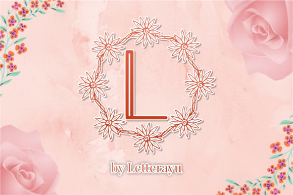 Handrawn Monogram Font - Preview 3