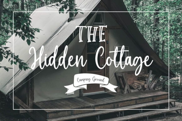 Hidden Cottage Font - Preview 6