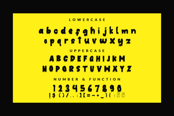 Horoble Moment Font PNG with transparent background - Preview 6