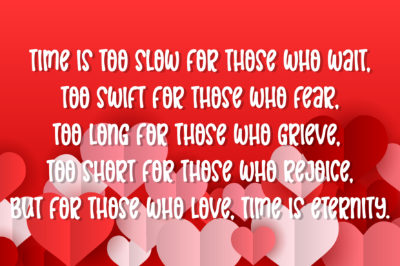 Romantic Remember Font PNG with transparent background - Preview 1