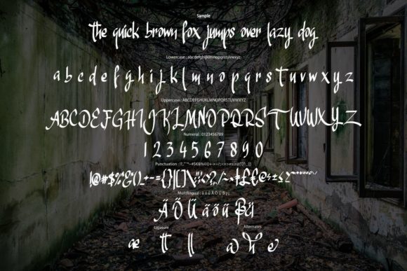 Amnesia Font - Preview 5