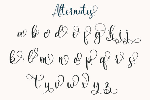 Arashyviton Font PNG with transparent background - Preview 4