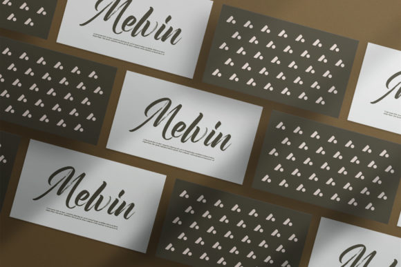 Brushtime Logotype Font PNG with transparent background - Preview 2