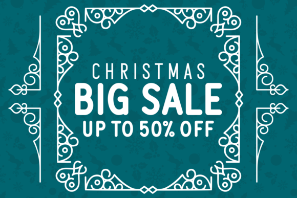 Christmas Frameline Font - Preview 3