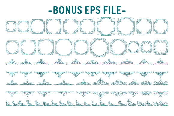 Christmas Frameline Font - Preview 4