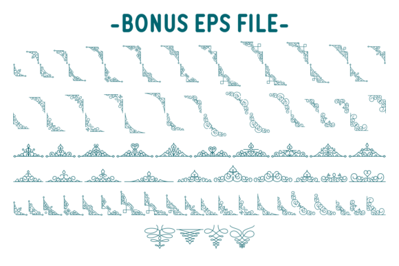 Christmas Frameline Font - Preview 5