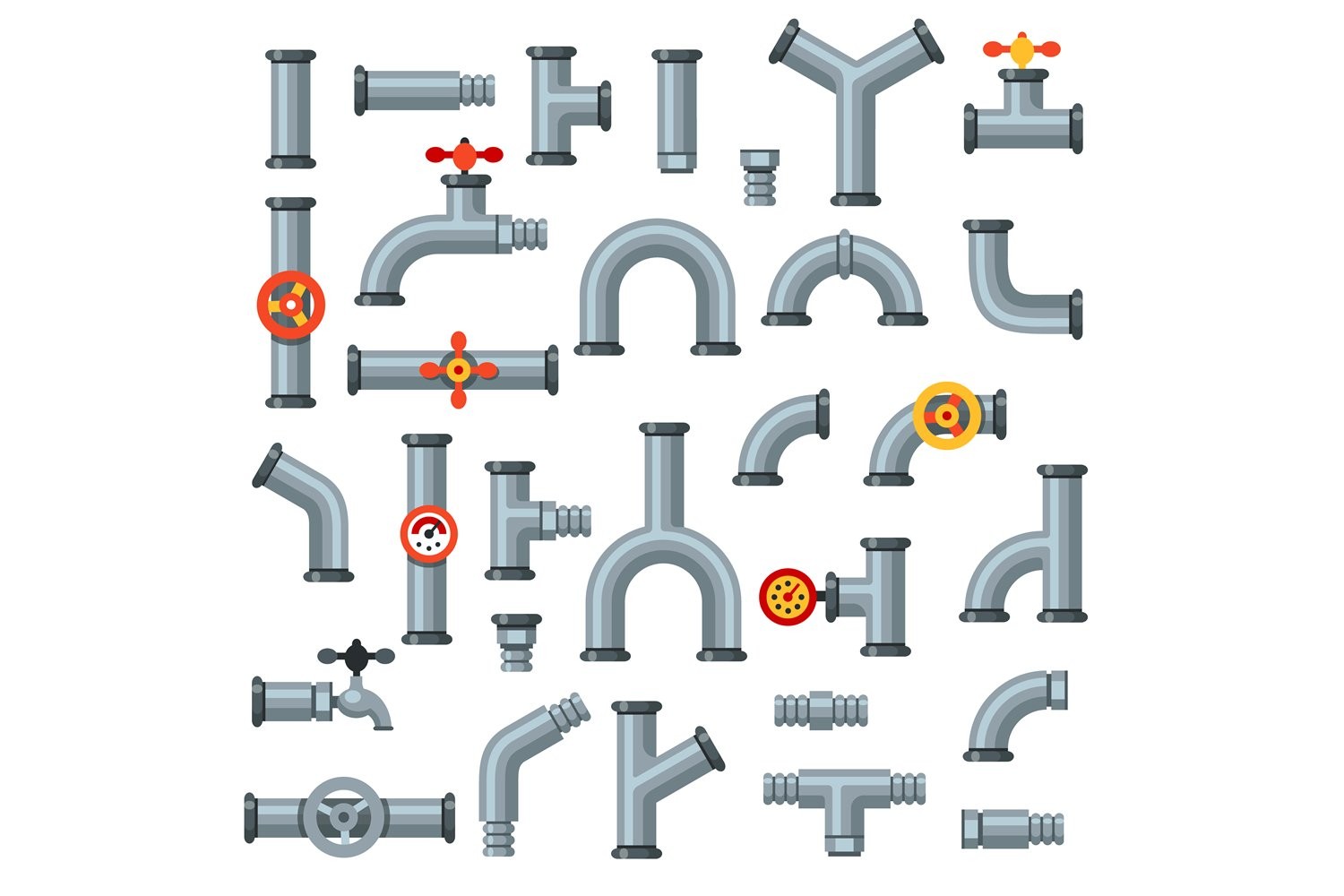 Flat Pipes
