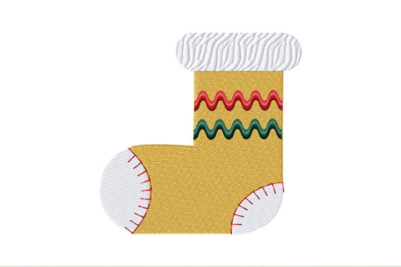 Gingerbread Stocking Christmas Weihnachten Stickereidesign Von ArtDigitalEmbroidery