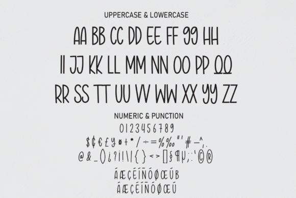 Hello Minimalist Font PNG with transparent background - Preview 5