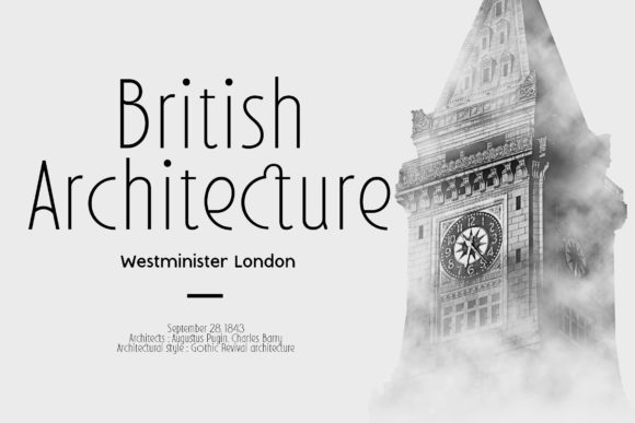 Milston Font PNG with transparent background - Preview 3