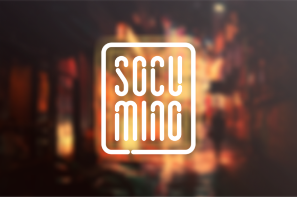 Nosgoco Font PNG with transparent background - Preview 1