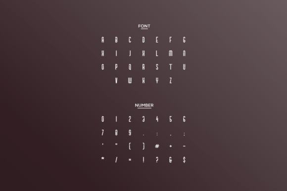 Nosgoco Font PNG with transparent background - Preview 3