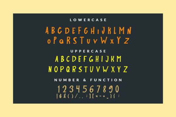 Siginjai Mountain Font font preview - 6