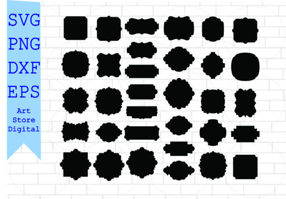 Label Svg, Frames SVG, Tags SVG