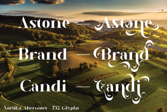 Nortika Font PNG with transparent background - Preview 2