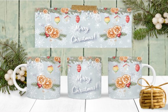 Christmas Mug Sublimation Winter Mug Graphics