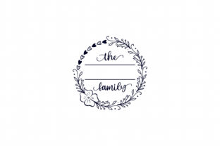 Family Monogram SVG Bundle Vol.3 Graphic by CraftlabSVG · Creative Fabrica