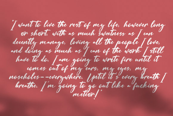 Lillyfleurs Signature Font PNG with transparent background - Preview 1