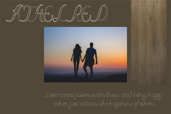 Athelred Font - Preview 1