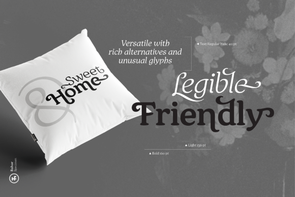 Bahar Text Font - Preview 3