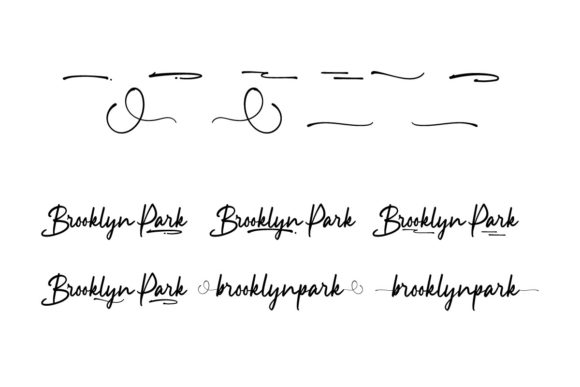 Brooklyn Park Font - Preview 6