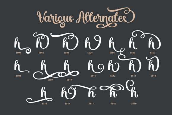 Christmas Snowy Font - Preview 1