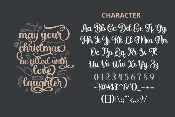 Christmas Snowy Font - Preview 2