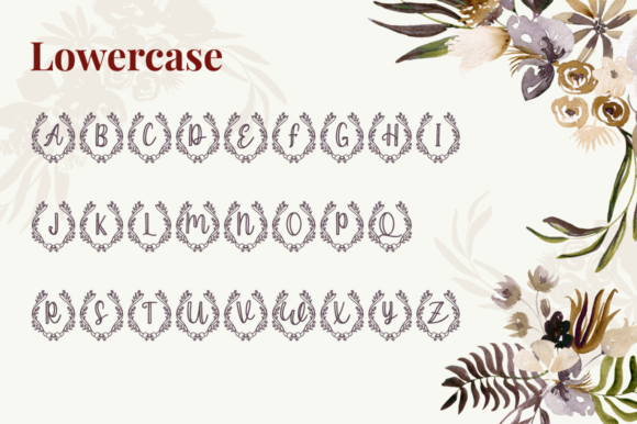 Elinda Monogram Font - Preview 4