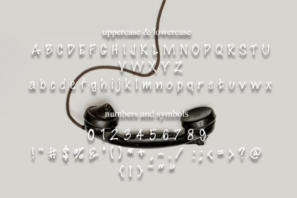 Fond Memories Font - Preview 2