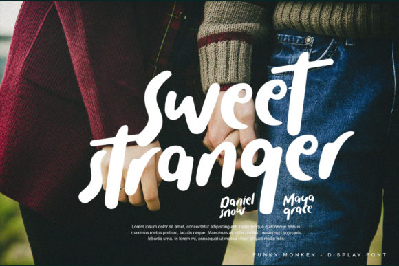 Funky Monkey Font - Preview 6