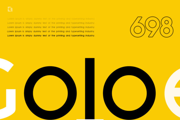 Goloe Font - Preview 1