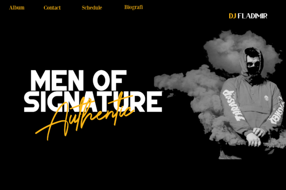 Harugha Jhanifera Font PNG with transparent background - Preview 2