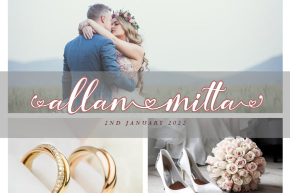 Holla Santa Font PNG with transparent background - Preview 2
