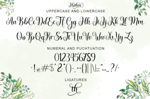 Hothen Font - Preview 3