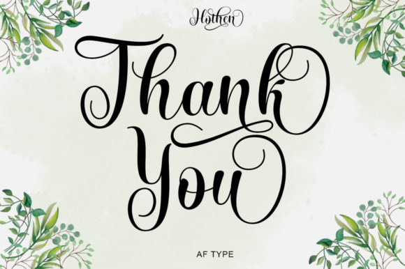 Hothen Font - Preview 6