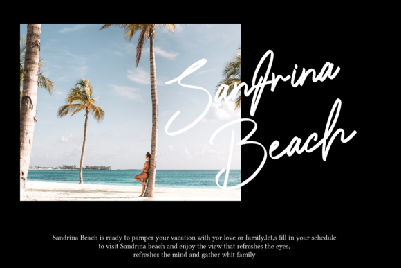Janhifera Font PNG with transparent background - Preview 1