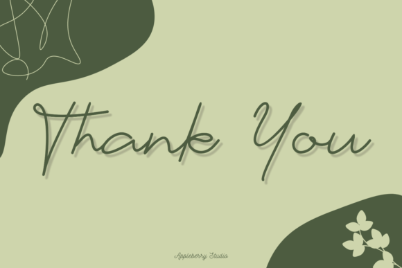 Jenna Monica Font font preview - 5
